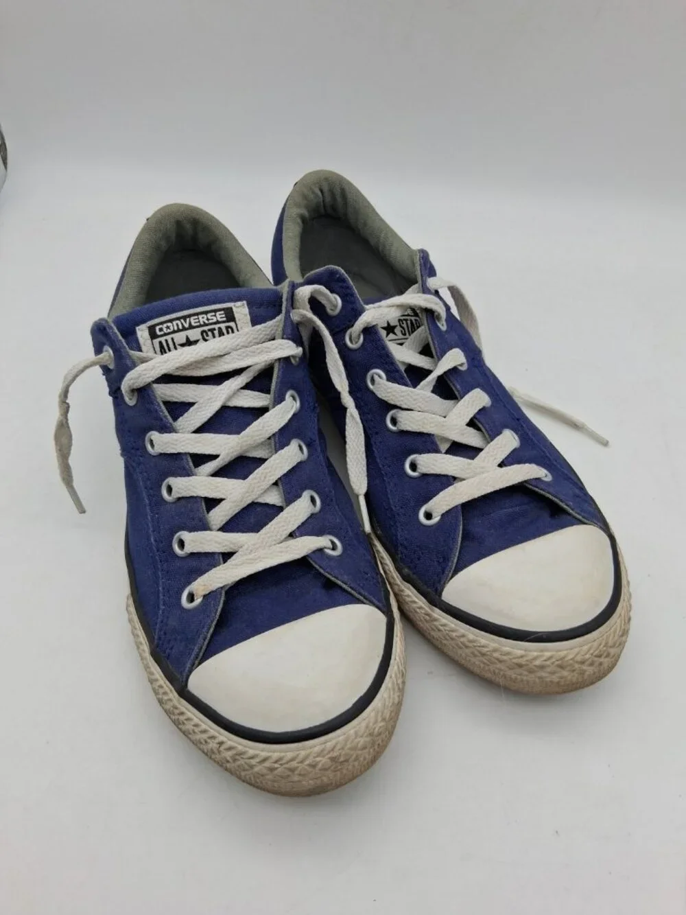 Converse Big Kids size Junior 6 Blue Sneakers 645209F